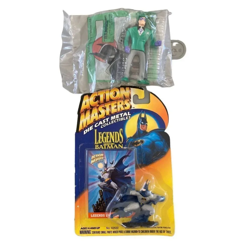 Action Masters 1994 Die Cast Metal Batman Legends of Batman Dark Knight Figure R